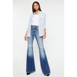KanCan Blue Flare Jeans